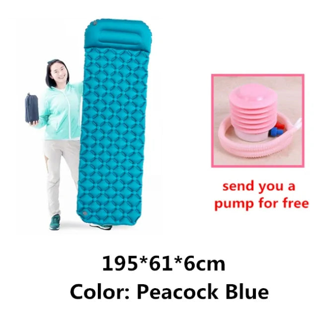 Inflatable Camping Mats by Anti Spier
