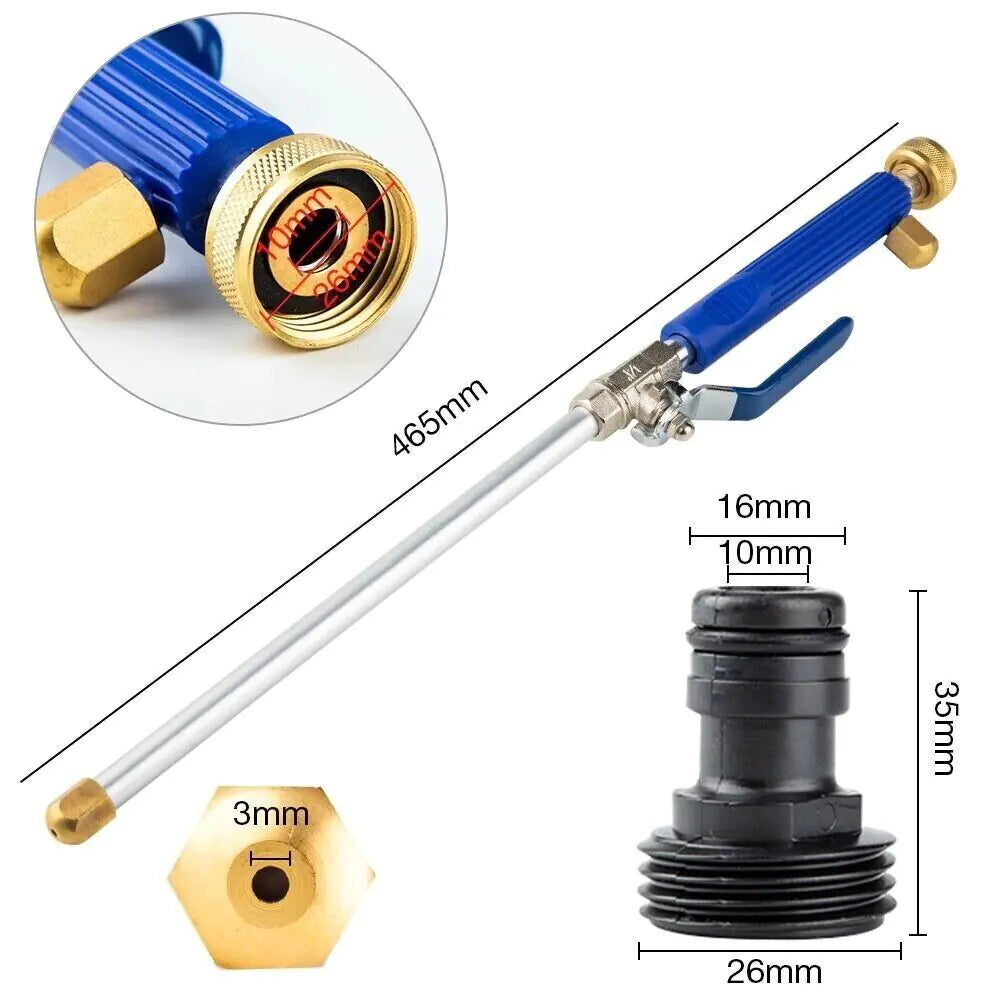 High Pressure Power Washer Water Spray Gun Nozzle Wand Attachment Garden Hose by Anti Spier
