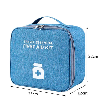 Large Capacity First Aid Kit Home Medicine Storage by Anti Spier