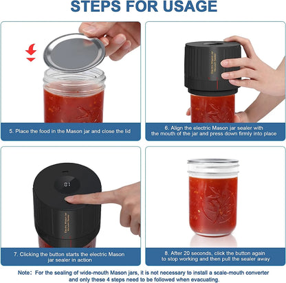Seal Away Jar Vacuum Sealer by Anti Spier