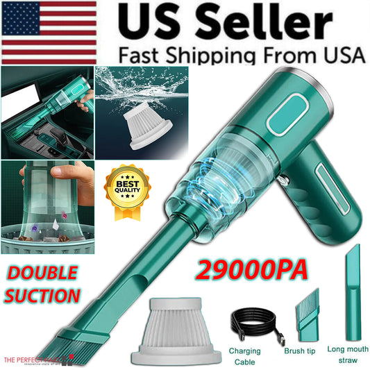 29000PA Cordless Hand Held Vacuum Cleaner Mini Portable Car Auto Home Wireless by Anti Spier