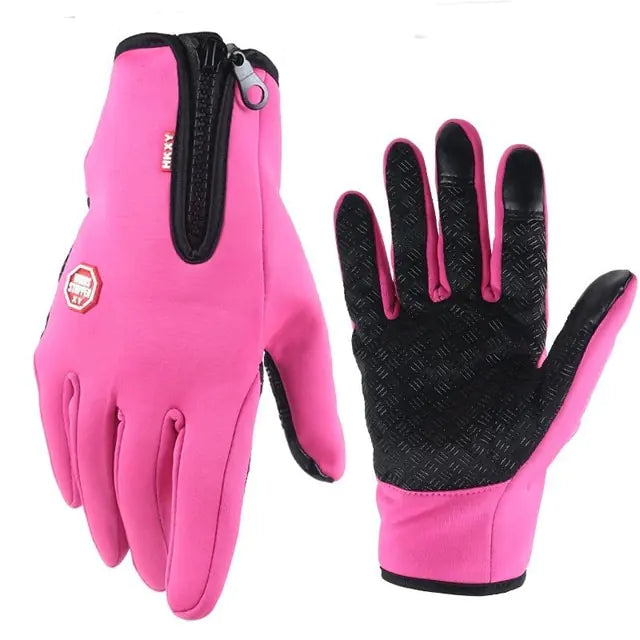 Unisex Touchscreen Thermal Full Finger Gloves by Anti Spier
