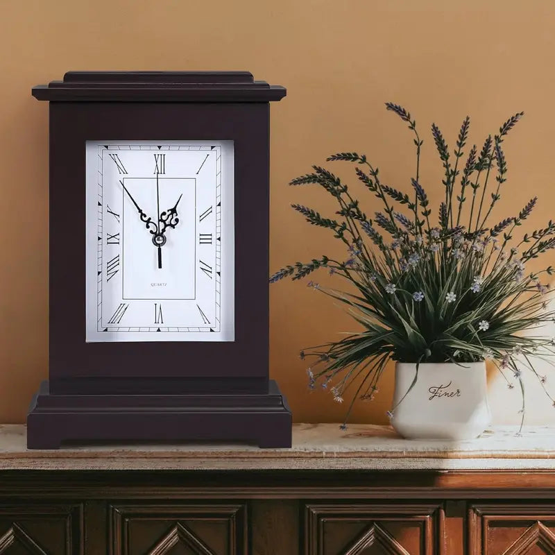 Rubber Wood Material, Glass Mirror Surface. Protect Your Cash, Passport, Jewelry, Documents, Or Keys. Convenient For Storing Valuables. Charming Wooden Structure by Anti Spier