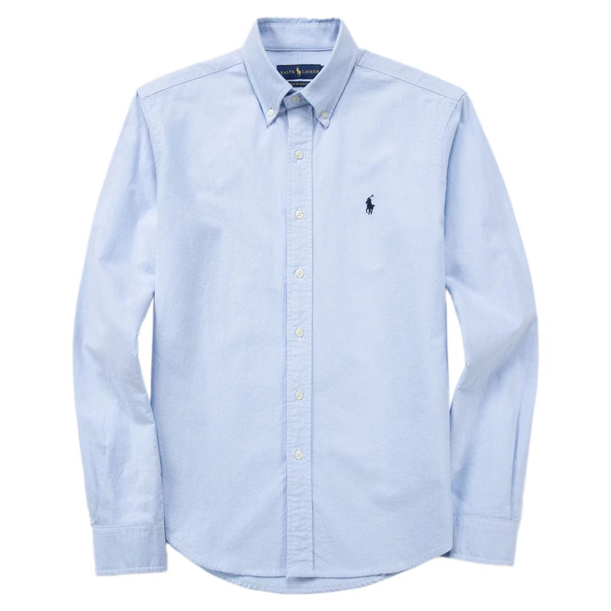 The same style RL Ralph all horse logo embroidered long-sleeved shirt, pure cotton men's POLO shirt with lapels by Hypersku
