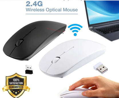 2.4GHz USB Wireless Optical Mouse Mice For Apple Mac Macbook Pro Air PC by Anti Spier