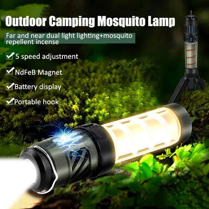 Outdoor Mosquito Repellent With Camping Light by Anti Spier