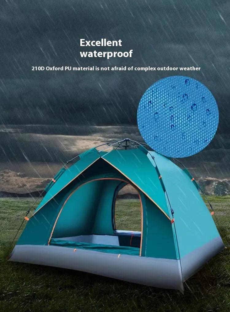 3-4 Double Automatic Camping Tent by Anti Spier