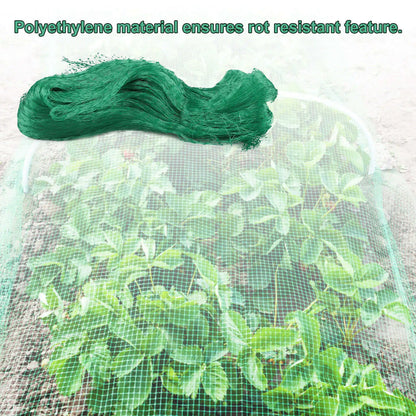 33FT Anti Bird Netting Pond Net Protection Tree Crops Plants Fruits Garden Mesh by Anti Spier