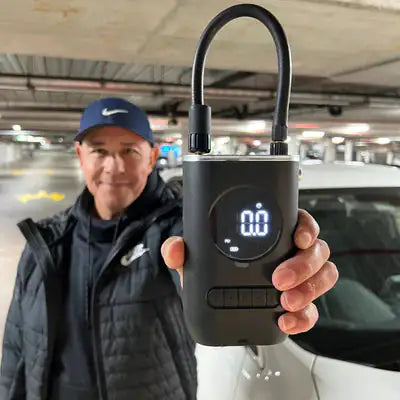 Portable Tire Inflator by Anti Spier