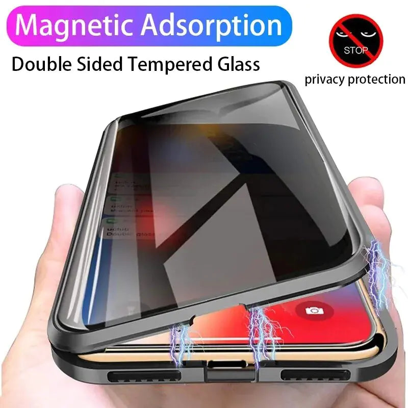 Full Privacy Protection Magnetic Case Samsung by Anti Spier
