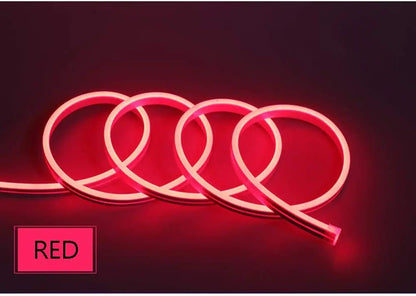1M 2M 3M 5M 12V Flexible Sign Neon Lights Silicone Tube LED Strip Waterproof USA by Anti Spier