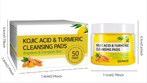 Turmeric Kojic Acid Cotton Cloth for Gentle Skin Care by Anti Spier