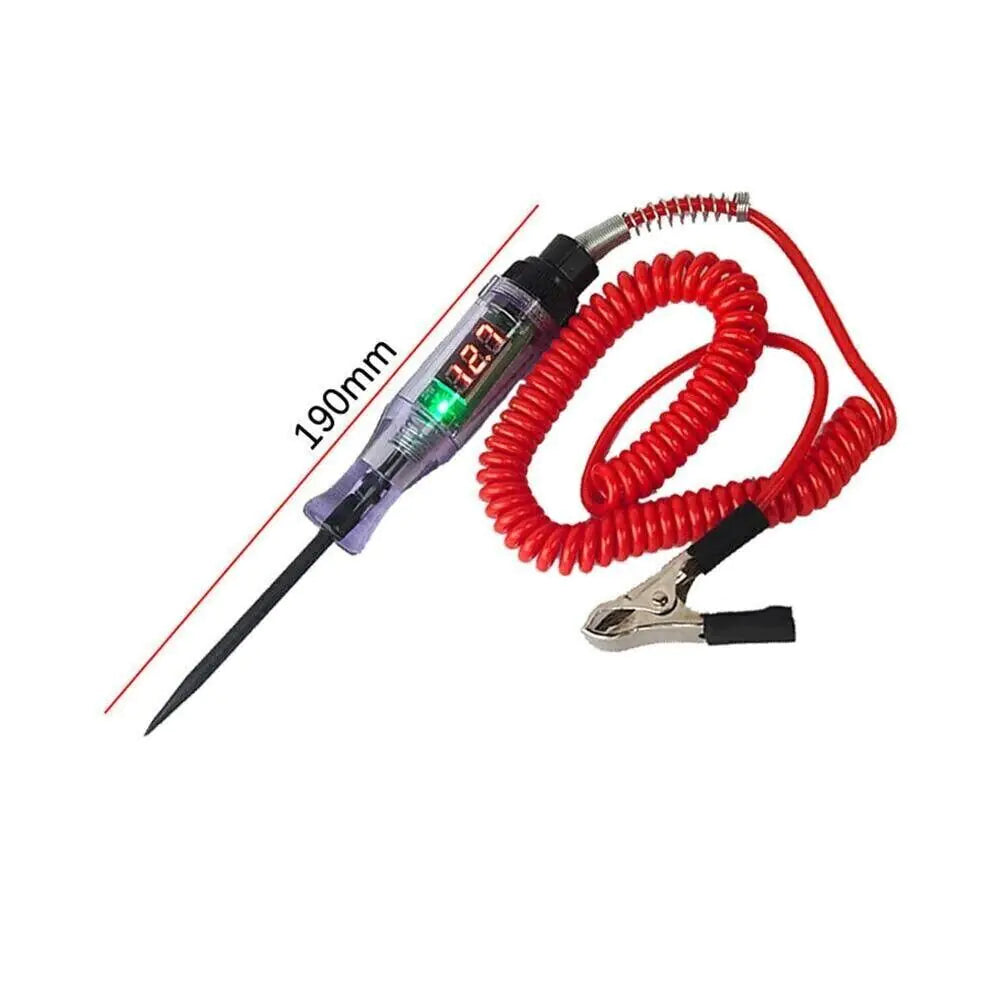 Digital Electric Voltage Circuit Tester Automotive Test Light Car Truck 6-24V US by Anti Spier