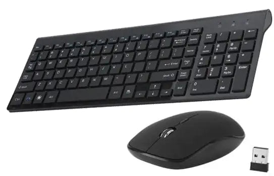 Wireless Keyboard And Ergonomic Mouse Set by Anti Spier