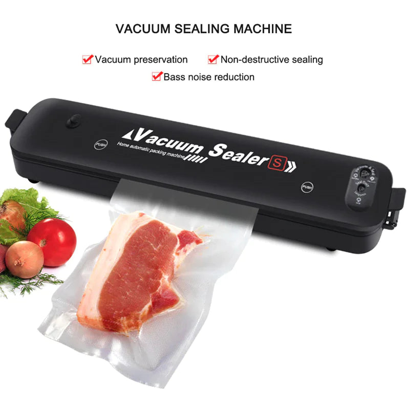 Vacuum Sealer Machine Food Preservation Storage Saver Automatic With Seal Bag by Anti Spier