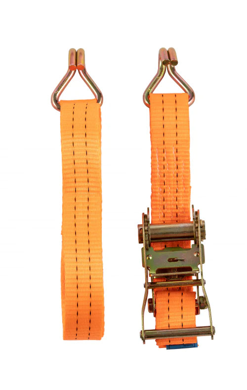 4 PK Ratchet Tie Down Straps 1.5" x 15 Feet 4,000 LB Safety J Hook Heavy Duty US by Anti Spier