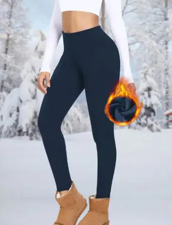 High Waist Warm Yoga Sports Leggings by Anti Spier