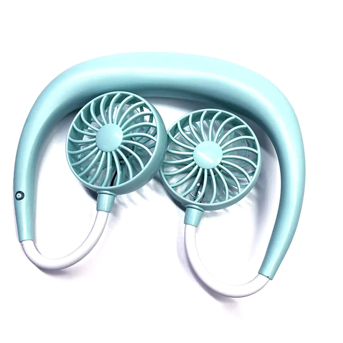 Beat The Heat Double Cool Cordless Breezy Mini Collar Fan by Anti Spier