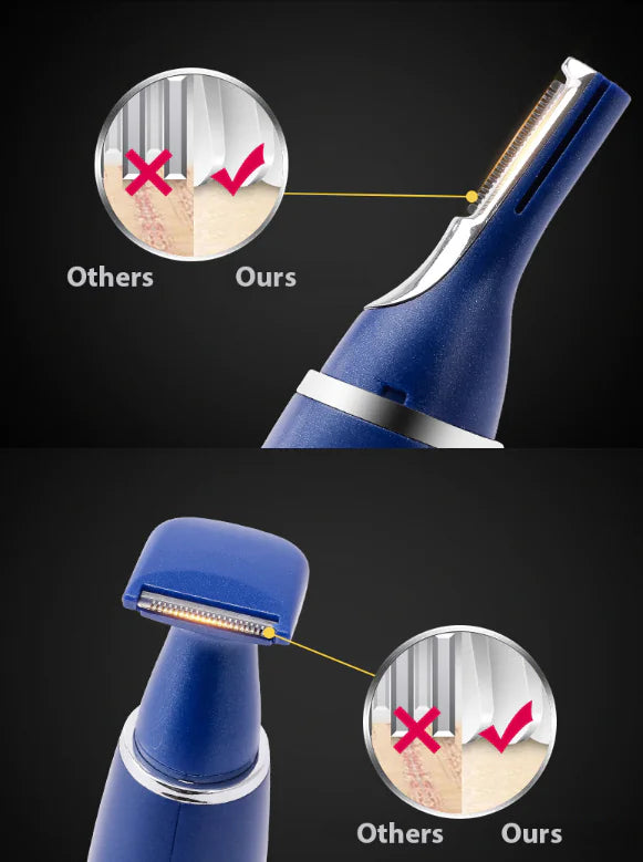 Electric Ear Beard Nose Hair Trimmer Eyebrow Mustache Remover Shaver Clipper New by Anti Spier