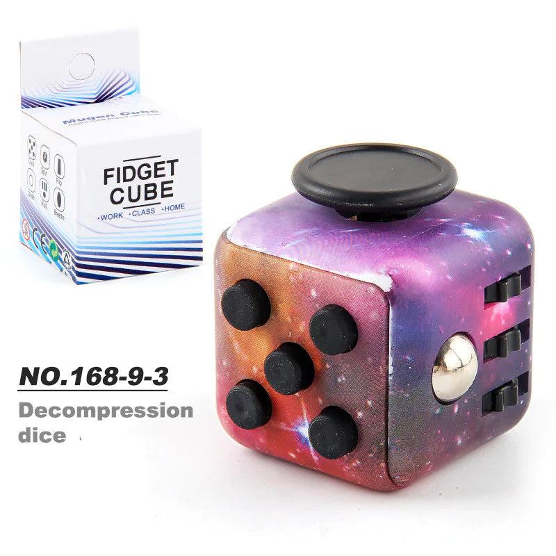 6-Sided Decompression Fidget Cube by Anti Spier