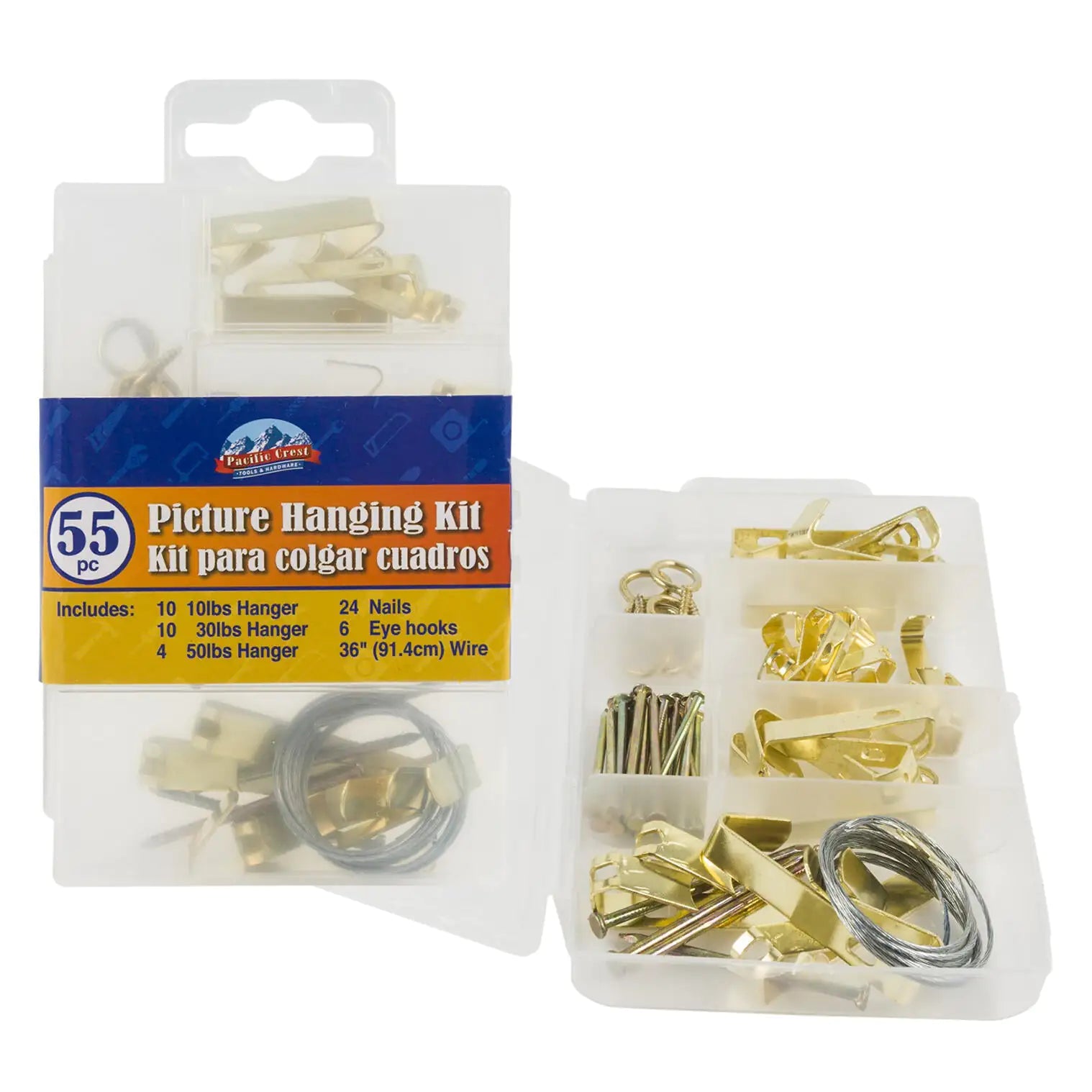 55pc Picture Hanging Kit by Anti Spier