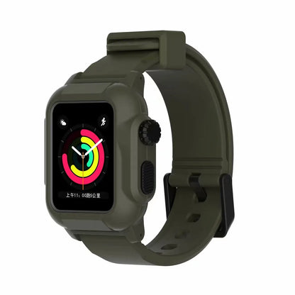 Waterproof Box Case Strap For Apple Watch by Anti Spier