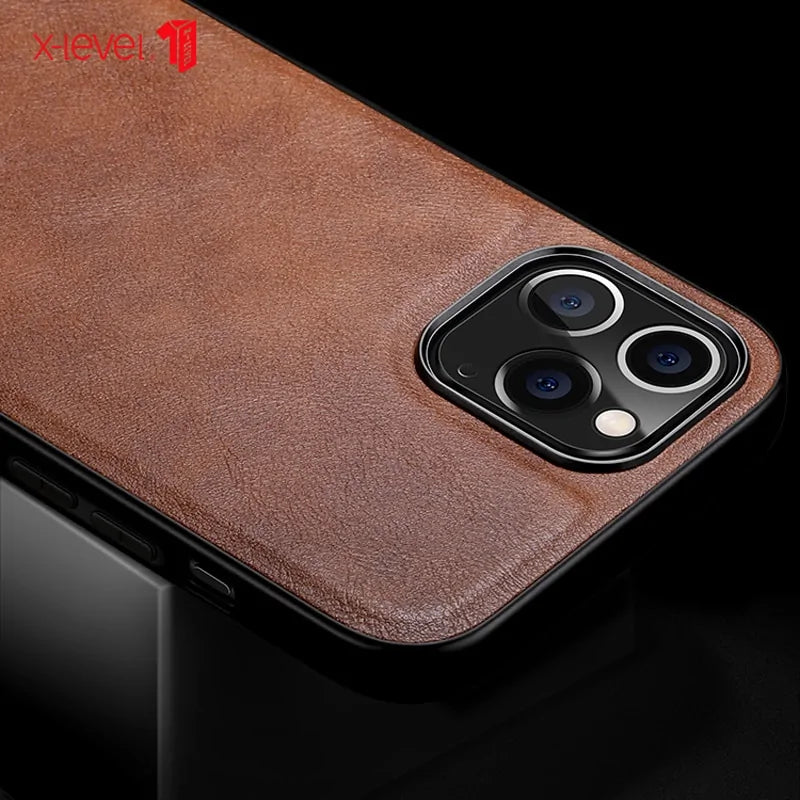 Leather iPhone Case by Anti Spier