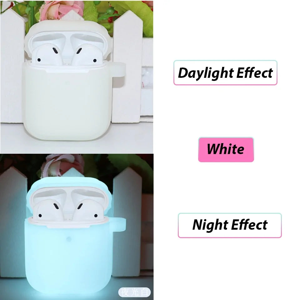 Glow-in-the-Dark Silicone Case for Apple AirPods Pro: Shockproof Protection by Anti Spier