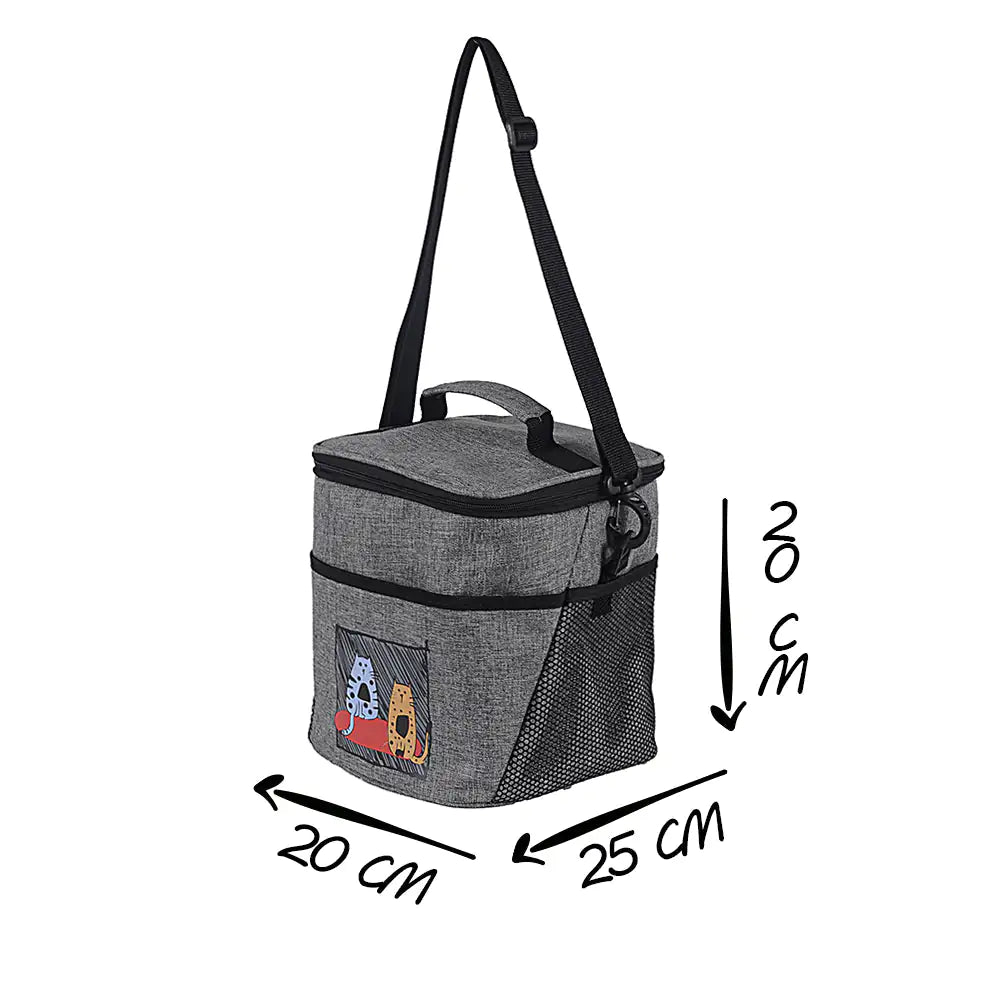Biggdesign Cats Insulated Lunch Bag, Gray by Anti Spier
