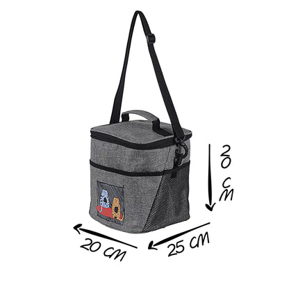 Biggdesign Cats Insulated Lunch Bag, Gray by Anti Spier