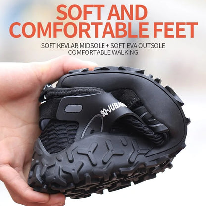 Anti-collision and Anti-smashing Breathable Safety Shoes by Anti Spier
