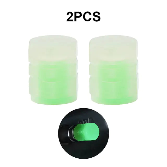 Luminous Tire Valve Stem Cap by Anti Spier
