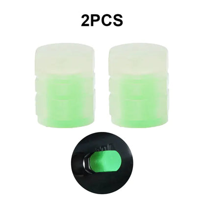 Luminous Tire Valve Stem Cap by Anti Spier