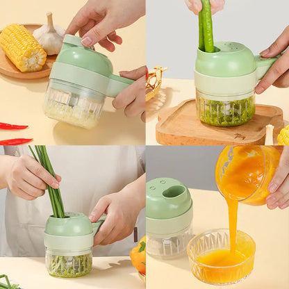 Multifunctional Electric Vegetable Cutter by Anti Spier