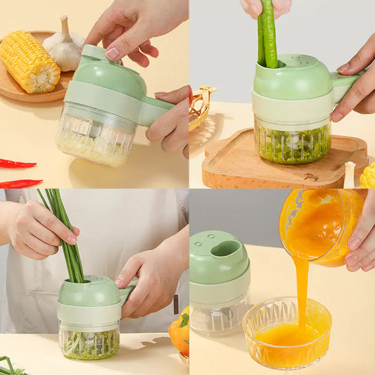 Multifunctional Electric Vegetable Cutter by Anti Spier