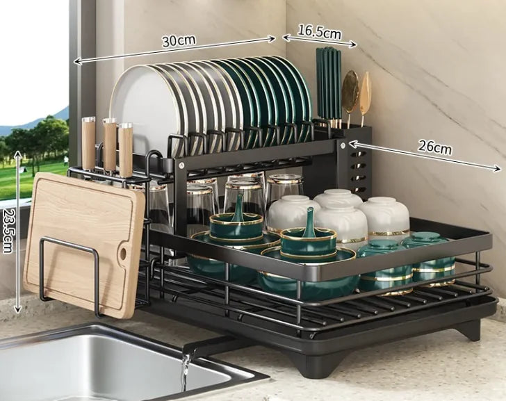 Kitchen Storage Rack Dish Storage Household by Anti Spier