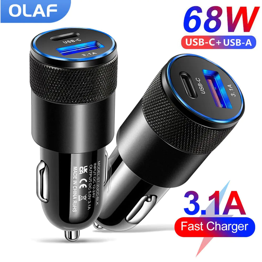 Metal Alloy Car Charger by Anti Spier