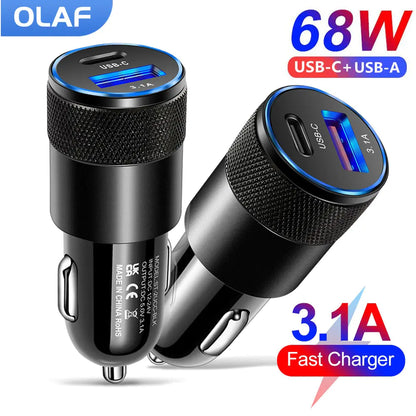 Metal Alloy Car Charger by Anti Spier