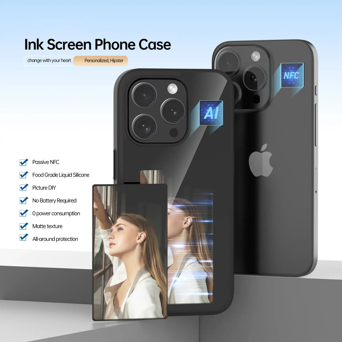 Wireless Screen Projection Phone Case by Anti Spier