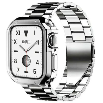 Stainless Steel For Apple Watch iWatch Band 8 7 6 5 4 3 2 SE 38/41/40/42/44/45mm by Anti Spier