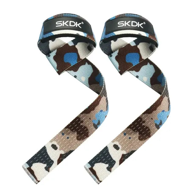Anti-Slip Silicone Weightlifting Wrist Straps by Anti Spier