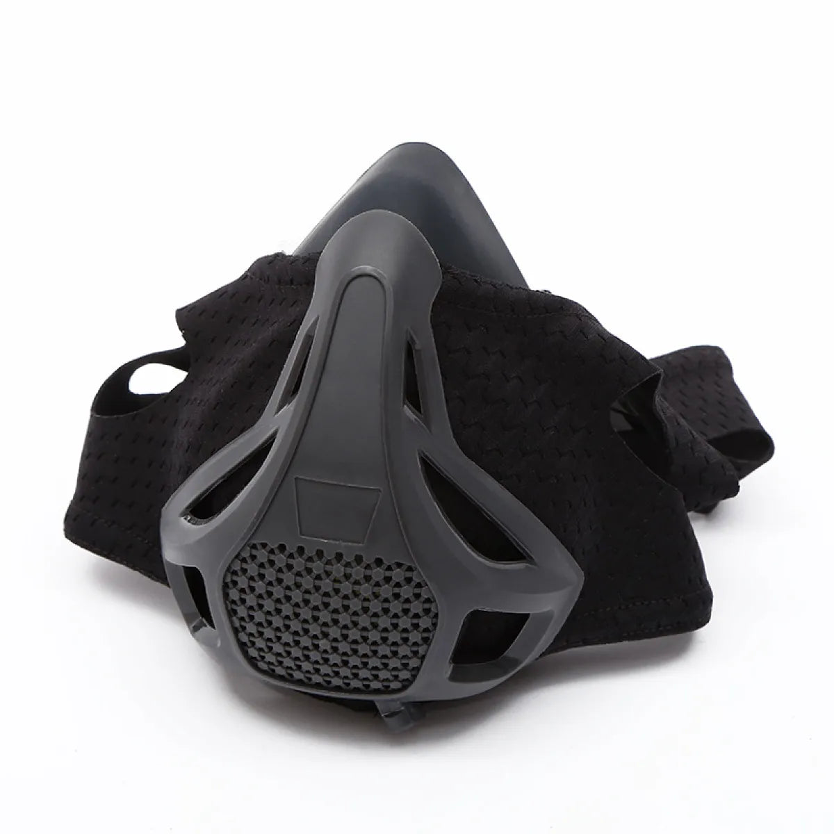 Black Exercise Resistance Mask Anaerobic Adjustable by Anti Spier