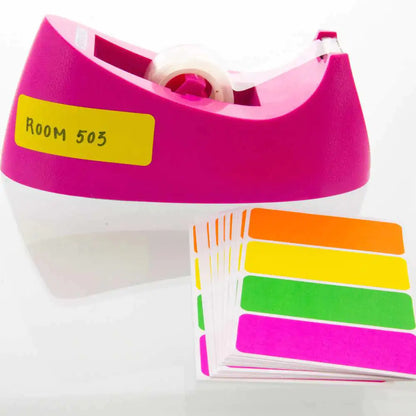 Fluorescent Multipurpose Label 2 3/4″ X 1″ (60/Pack) by Anti Spier