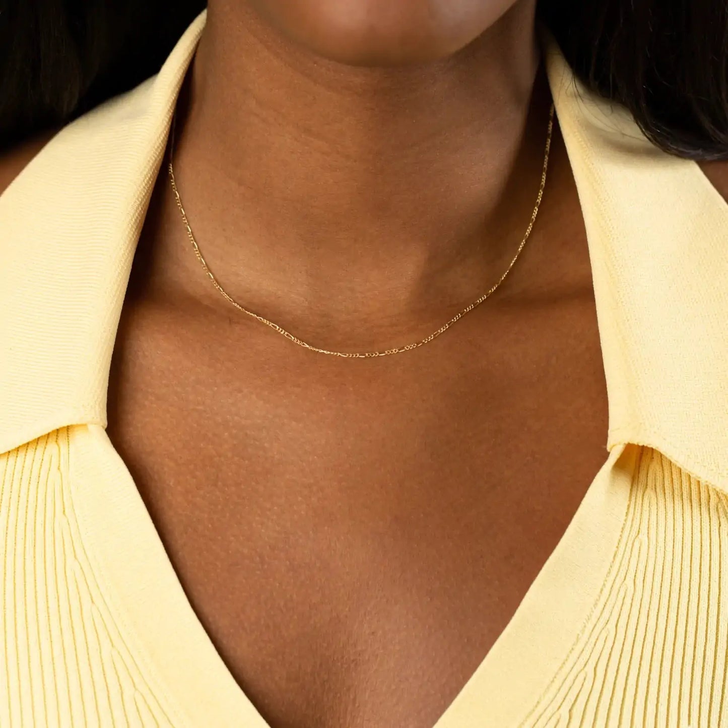 Thin Gold Baby Chain by Anti Spier