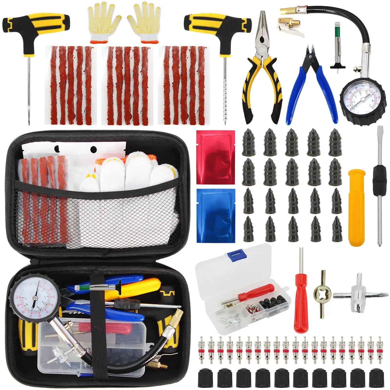 Car Tire Repair Tool Kit by Anti Spier