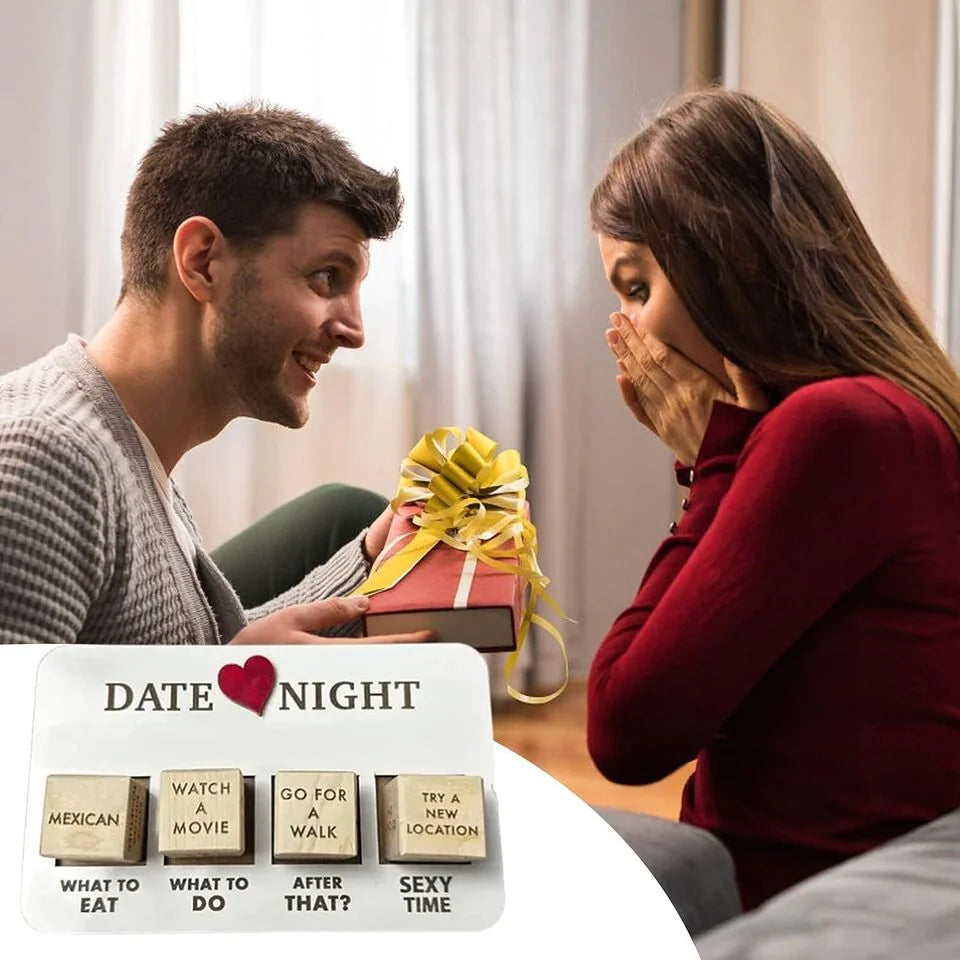 Date Night Dice After Dark Edition Date Night Wooden Dice Game For Couples Fun by Anti Spier