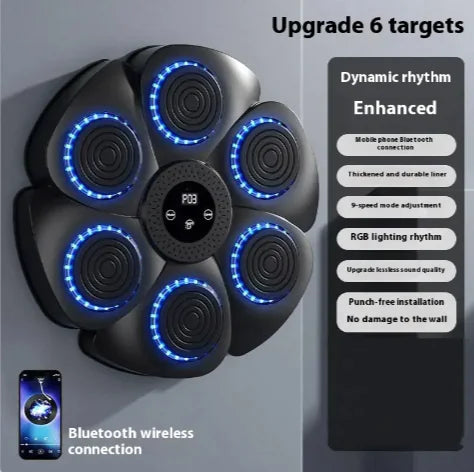 Smart Bluetooth Wireless Boxing Fitness Kit – Home Exercise Equipment by Anti Spier