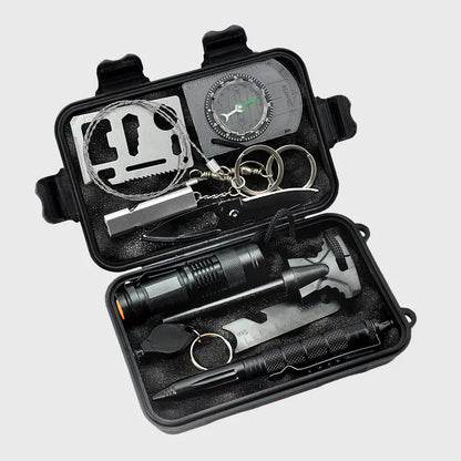 Survival Tool Set for Outdoor Emergency and Travel by Anti Spier