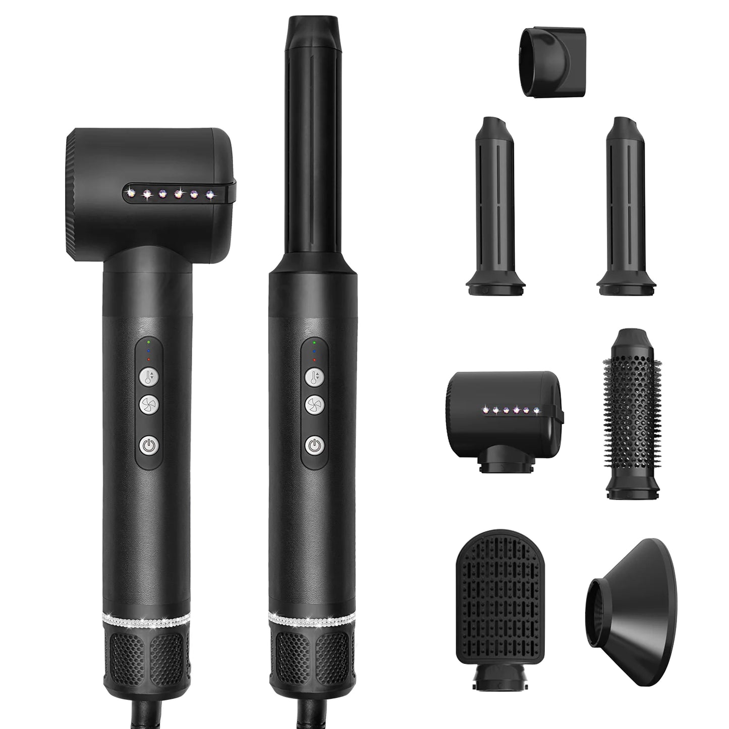 7-in-1 Hot Air Hair Styling Comb by Anti Spier