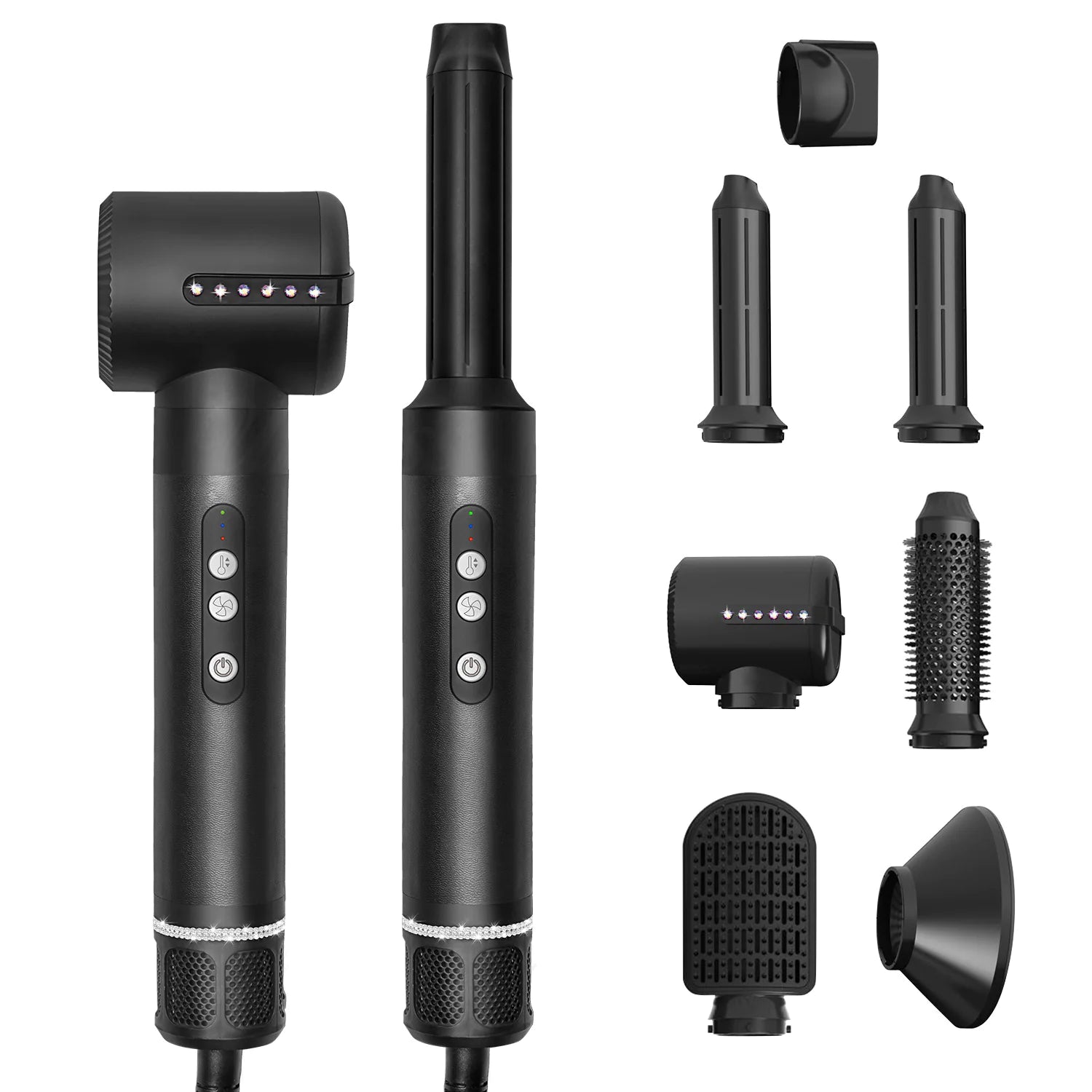 7-in-1 Hot Air Hair Styling Comb by Anti Spier